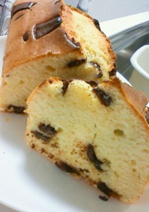 簡単♪美味い☆チョコ入りパウンドケーキ＊-レシピのメイン写真