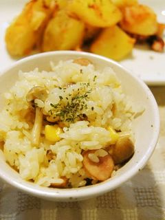 炊飯器でピラフ風-レシピのメイン写真