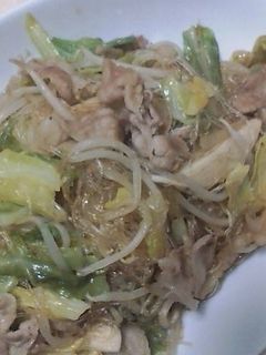 *春雨の炒め物*-レシピのメイン写真