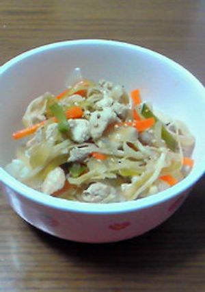 超お手軽♪鶏肉と野菜のどんぶり-レシピのメイン写真