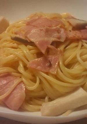 豆乳のカルボナーラ-レシピのメイン写真