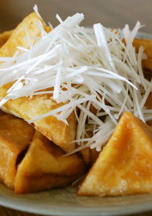 高野豆腐揚げ☆甘辛ダレで-レシピのメイン写真