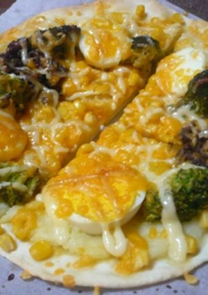 手作りマッシュポテマヨPIZZA-レシピのメイン写真