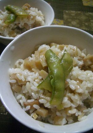 我が家の♪春❀筍混ぜご飯♪-レシピのメイン写真