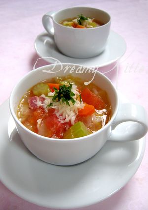 とっておきの♡ミネストローネ-レシピのメイン写真