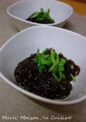 超カンタン！韓国風もずく-レシピのメイン写真