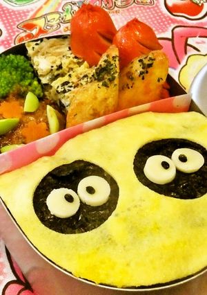 思い出の海苔弁　ｄｅ　まっくろくろすけ-レシピのメイン写真