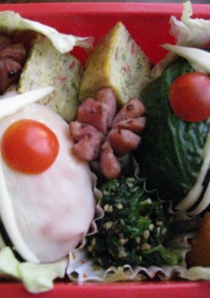 仮面ライダーＷ弁当-レシピのメイン写真