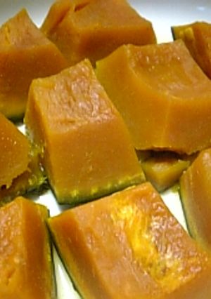 ★ﾚﾝｼﾞde南瓜の煮物★-レシピのメイン写真