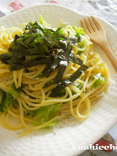 釜揚げシラスと春キャベツ✿和風パスタ-レシピのメイン写真