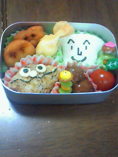 食パンマン&カレーパンマン★キャラ弁-レシピのメイン写真