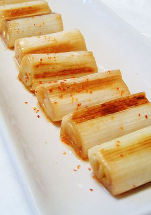 トースターでコンガリ焼きねぎ！ピリ辛中華-レシピのメイン写真