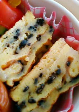 お弁当に！たまご焼きはゴマチーズで♪-レシピのメイン写真