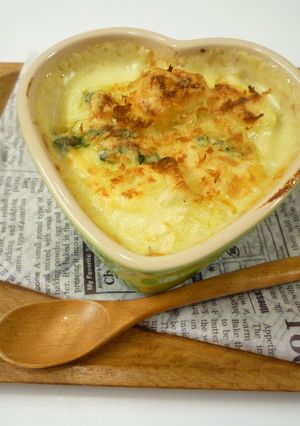 ●豆乳パンでグラタン●-レシピのメイン写真