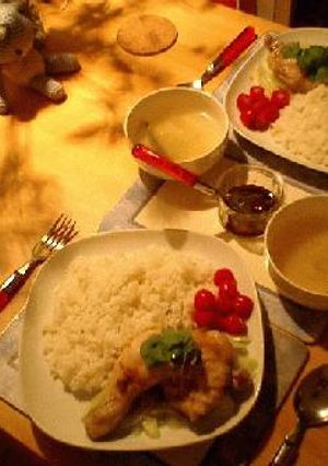 アジア風チキンライス-レシピのメイン写真