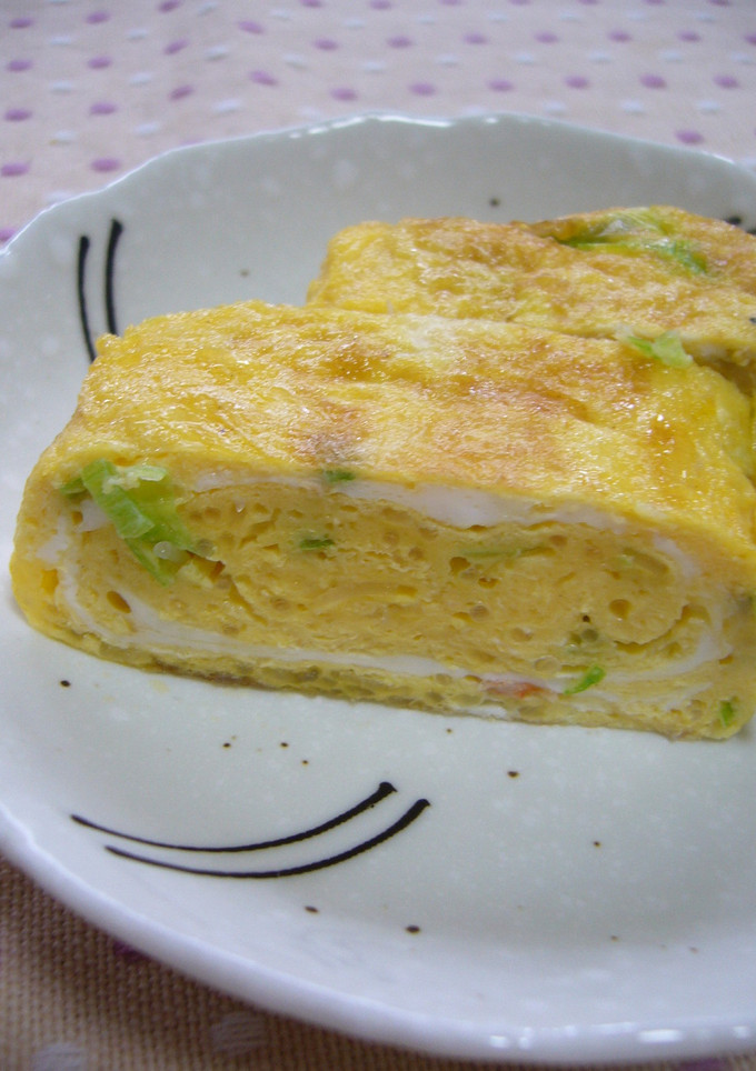 中華スープを卵焼きにしちゃいました♪-レシピのメイン写真