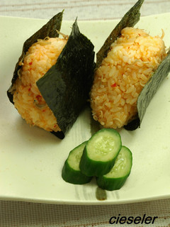 ピリ辛ジャコご飯の おむすび-レシピのメイン写真