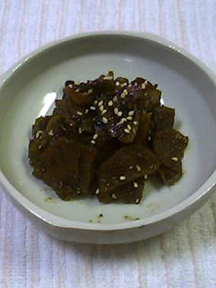 根生姜の甘辛煮-レシピのメイン写真