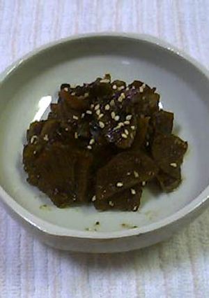 根生姜の甘辛煮-レシピのメイン写真