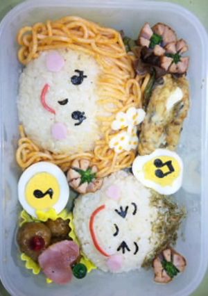 ナポリちゃんキャラ弁(≧∇≦)-レシピのメイン写真