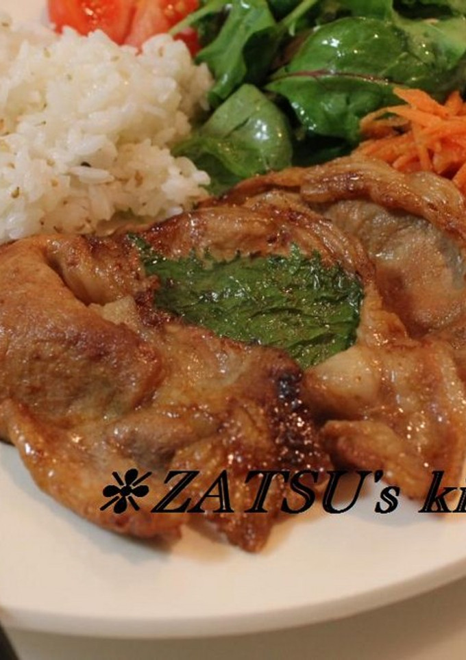 ❈定食！豚の生姜焼き❈-レシピのメイン写真