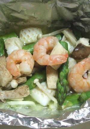 なんでもありのホイル焼き-レシピのメイン写真