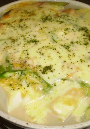 コーン缶でお豆腐グラタン♪-レシピのメイン写真