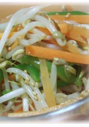 レンジで★３色野菜のナムル-レシピのメイン写真