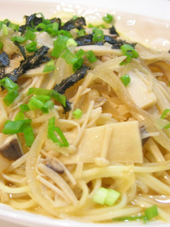 さっぱり食べたいスープきのこパスタ♪-レシピのメイン写真