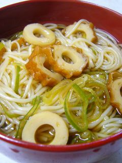 麺つゆであったか♡簡単♬にゅうめん~-レシピのメイン写真
