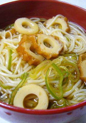 麺つゆであったか♡簡単♬にゅうめん～-レシピのメイン写真
