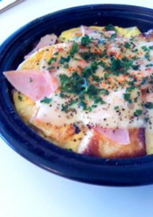 タジン鍋でフレンチトースト-レシピのメイン写真