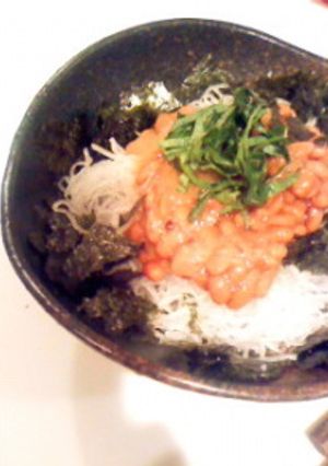 大根のつまで納豆サラダ-レシピのメイン写真