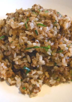 ペロっとイケちゃう♪ひき肉納豆チャーハン-レシピのメイン写真