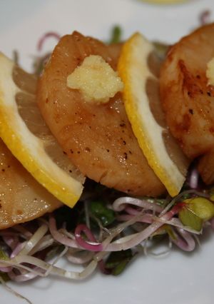 ホタテとさっぱりバルサミコ味-レシピのメイン写真