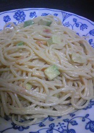 梅×アボカドだけの美味いパスタ★-レシピのメイン写真