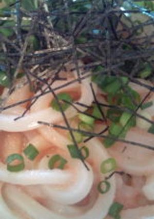 ５分で簡単！明太子うどん♪-レシピのメイン写真