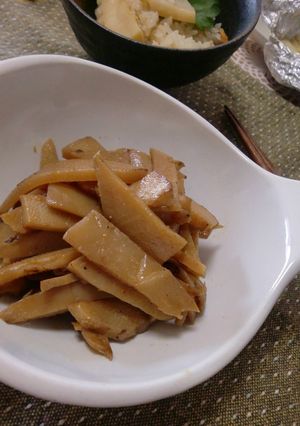 ◆筍ｄｅメンマ風◆-レシピのメイン写真