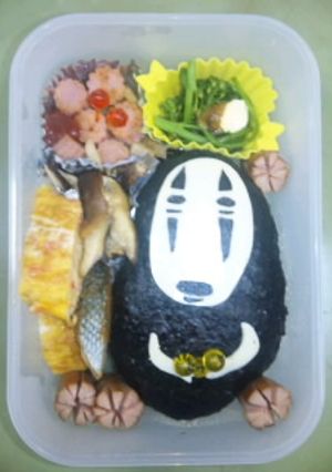 かおなしキャラ弁当♪-レシピのメイン写真