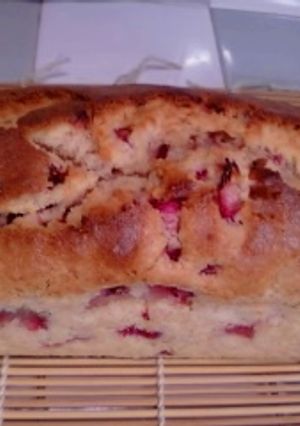 ストロベリーココナッツパウンドケーキ-レシピのメイン写真