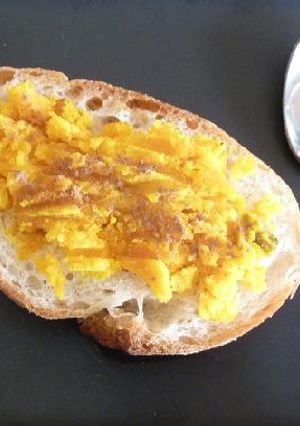 かぼちゃ好き！の食べ方☆トースト-レシピのメイン写真