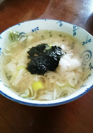 速攻〜白だしでお茶漬け♪ほんだし代用可-レシピのメイン写真