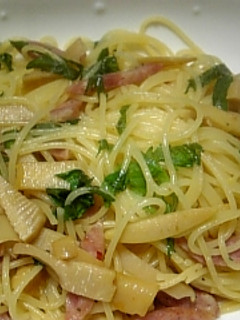★筍煮とウインナーのパスタ★-レシピのメイン写真