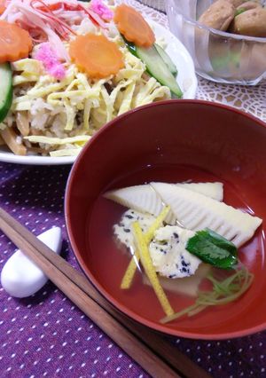 しめ卵～お吸い物ver.～-レシピのメイン写真