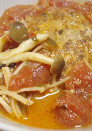 豆腐入り煮込みハンバーグ-レシピのメイン写真