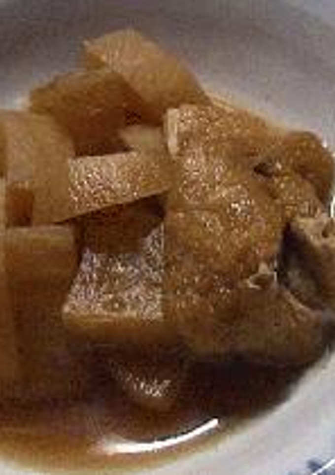 大根と油揚げの煮物-レシピのメイン写真