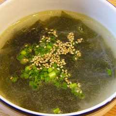 รูปของ 簡単☆　中華スープ（わかめ&春雨&お酢）