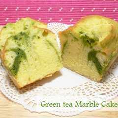 รูปของ ✿抹茶マーブルパウンドケーキ✿