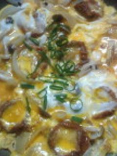 新たまねぎと油麩の卵とじ-レシピのメイン写真