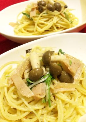 きのこのパスタ✿ガーリックバター醤油-レシピのメイン写真